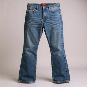 Levi's Women's 515 Nouveau Low Rise Bootcut Medium Wash Stretch Denim Jeans- 10